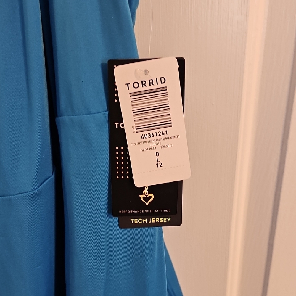 Torrid Blue Tank Skort Dress - Picture 3 of 6